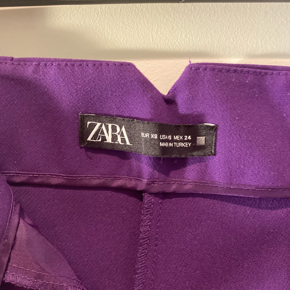 ZARA royal purple pants. XS